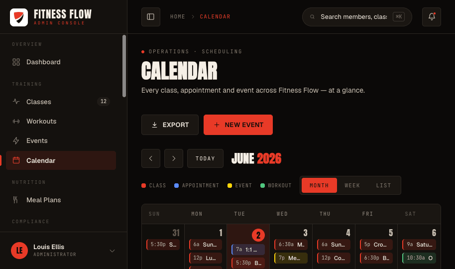 Unified calendar
